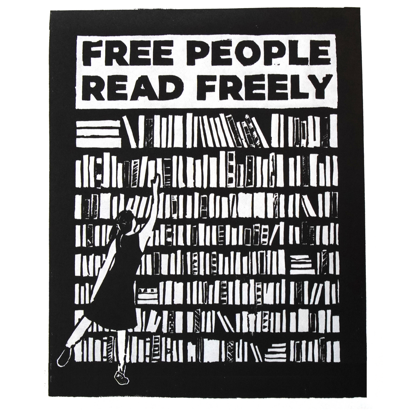 Free people read freely tote bag
