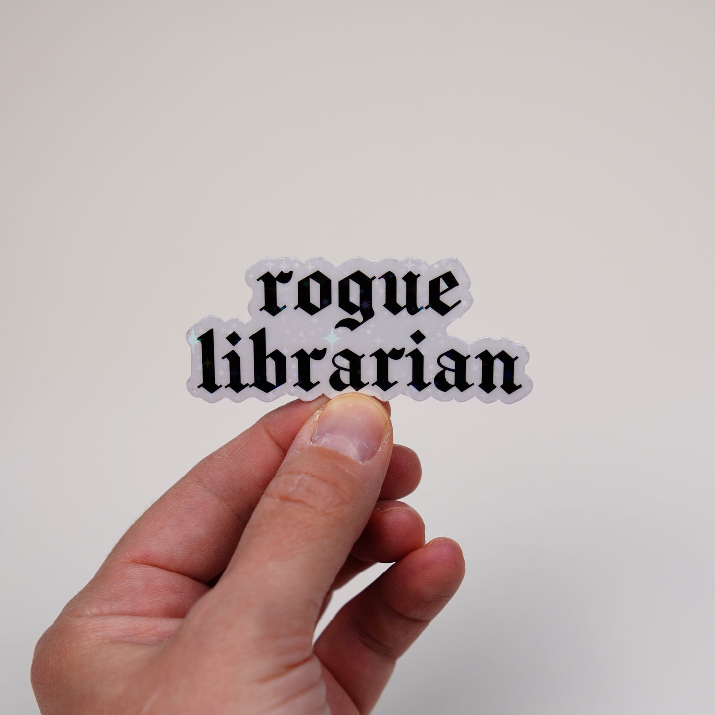 Rogue librarian sticker
