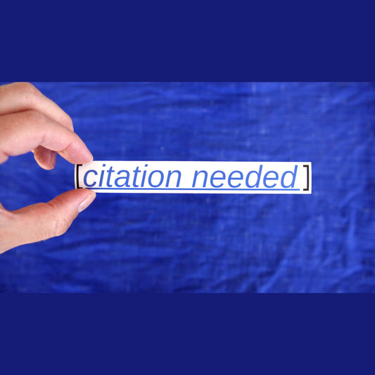 Citation Needed sticker