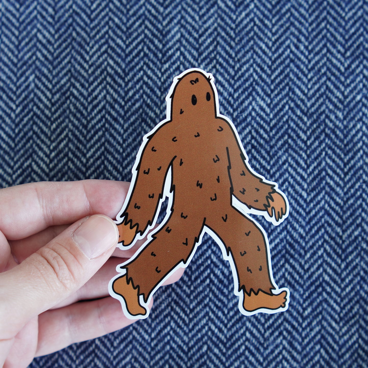 Bigfoot sticker