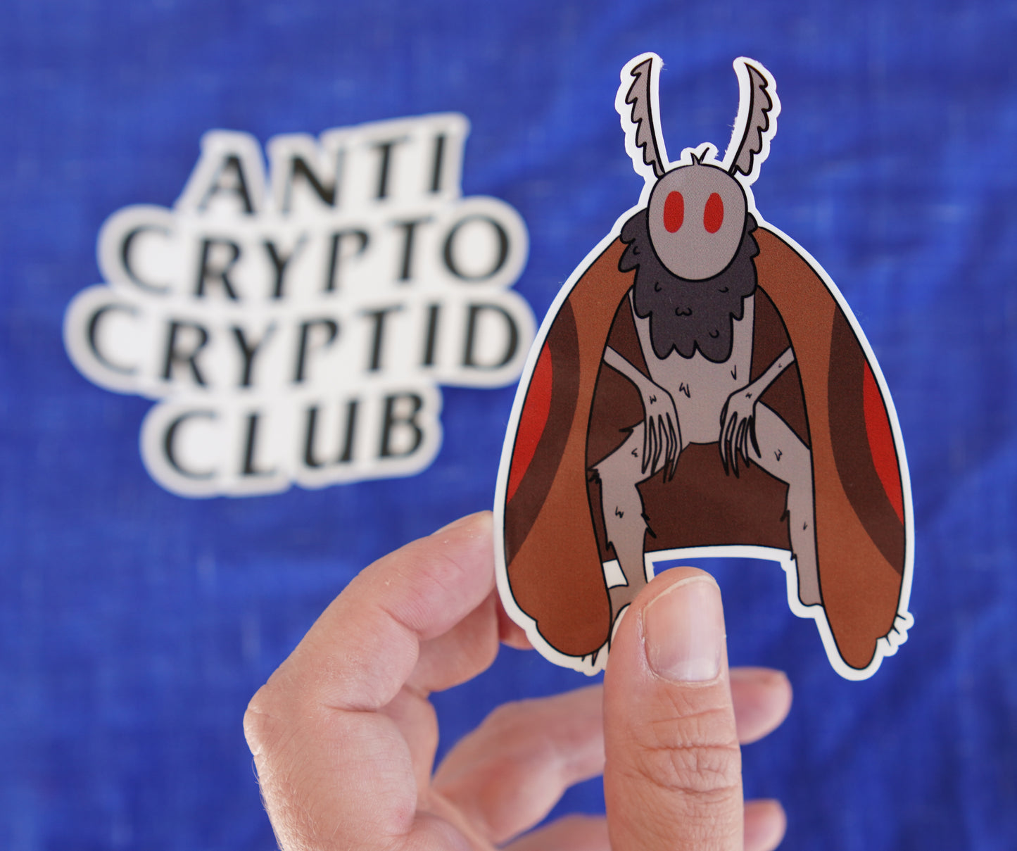 Mothman sticker