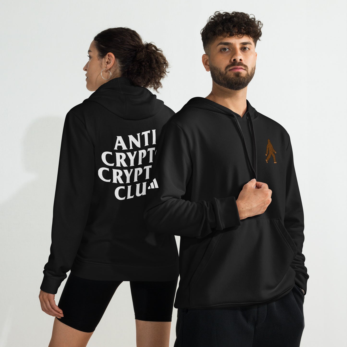 Bigfoot - Anti Crypto Cryptid Club hoodie