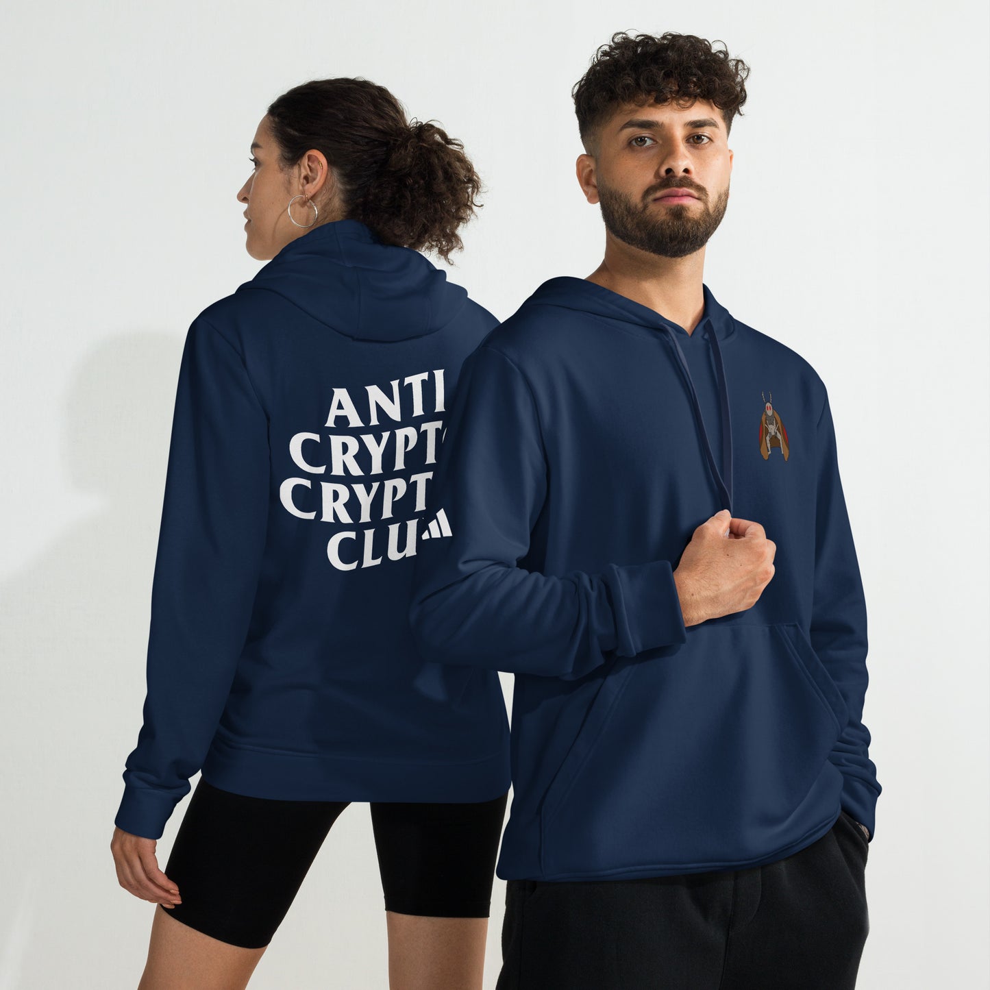 Mothman - Anti Crypto Cryptid Club hoodie