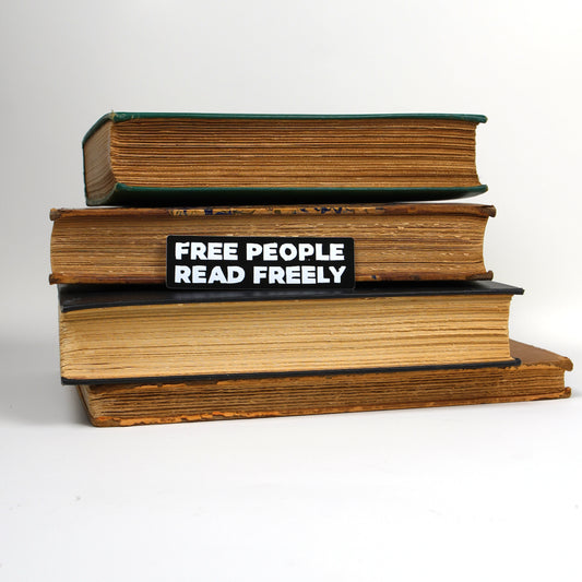 Free People Read Freely text sticker