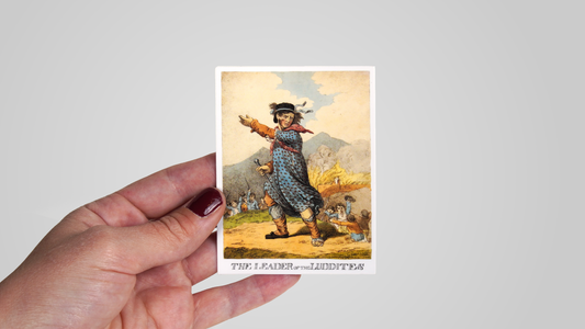 Leader of the Luddites sticker