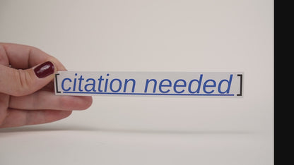 Citation Needed sticker