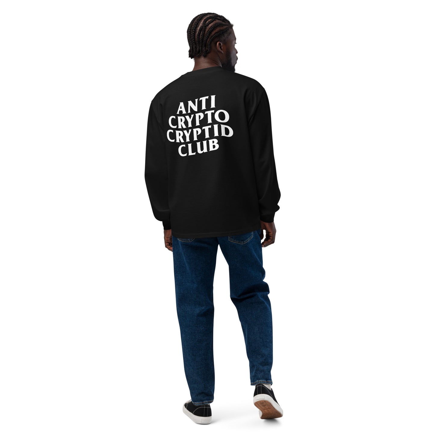 Bigfoot - Anti Crypto Cryptid Club long sleeve shirt