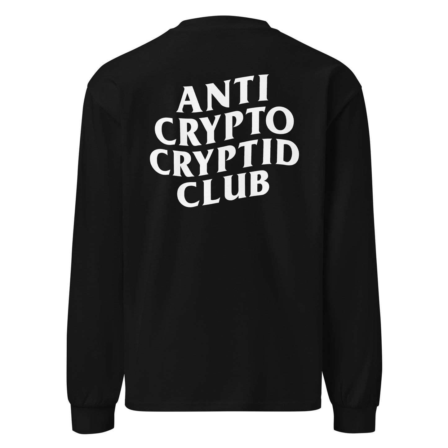 Bigfoot - Anti Crypto Cryptid Club long sleeve shirt