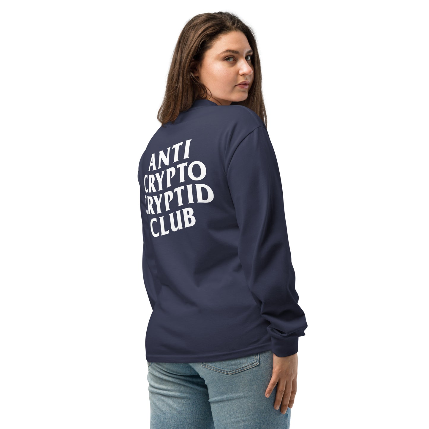 Bigfoot - Anti Crypto Cryptid Club long sleeve shirt