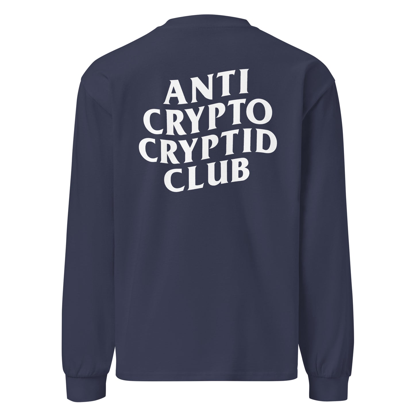 Bigfoot - Anti Crypto Cryptid Club long sleeve shirt