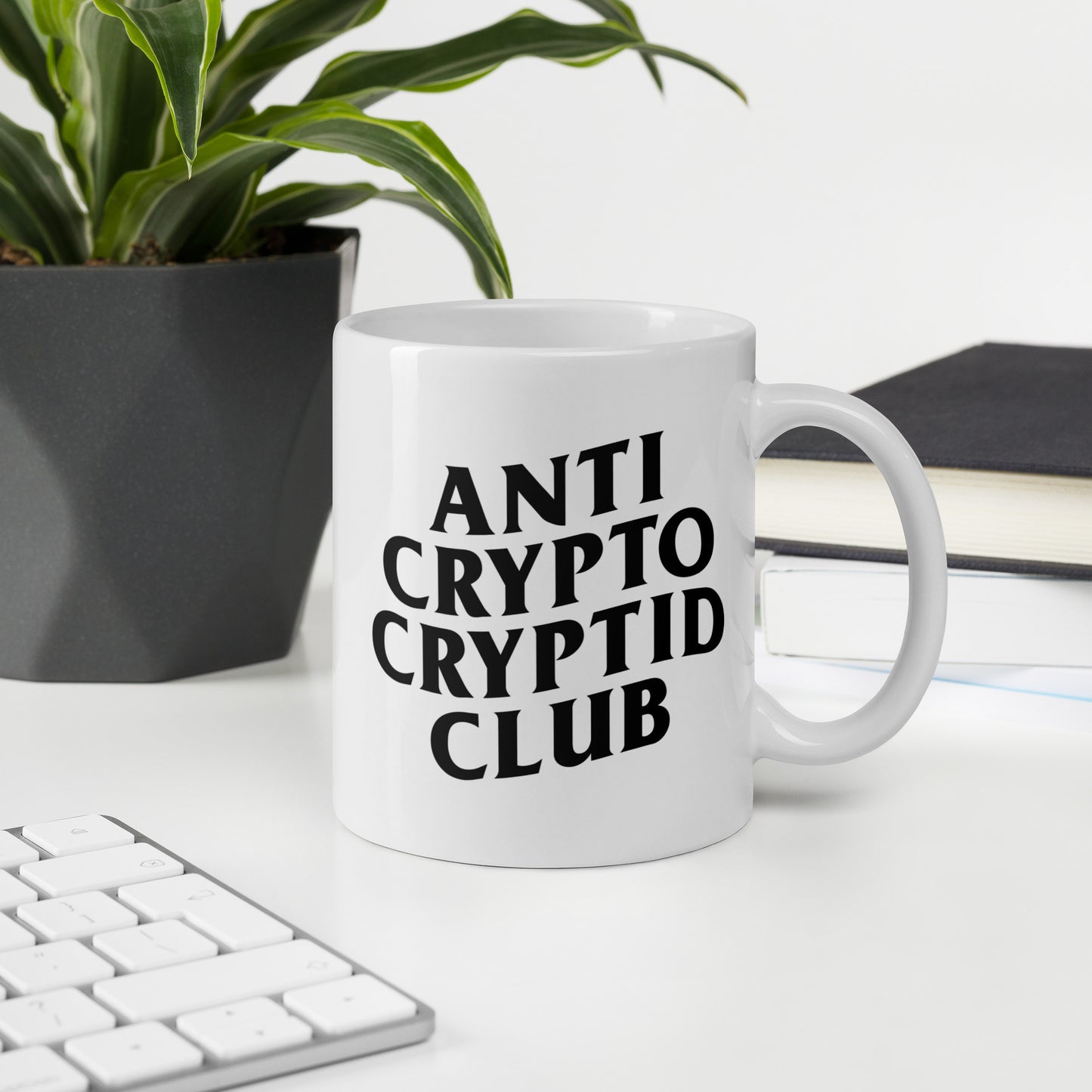 Mothman - Anti Crypto Cryptid Club mug