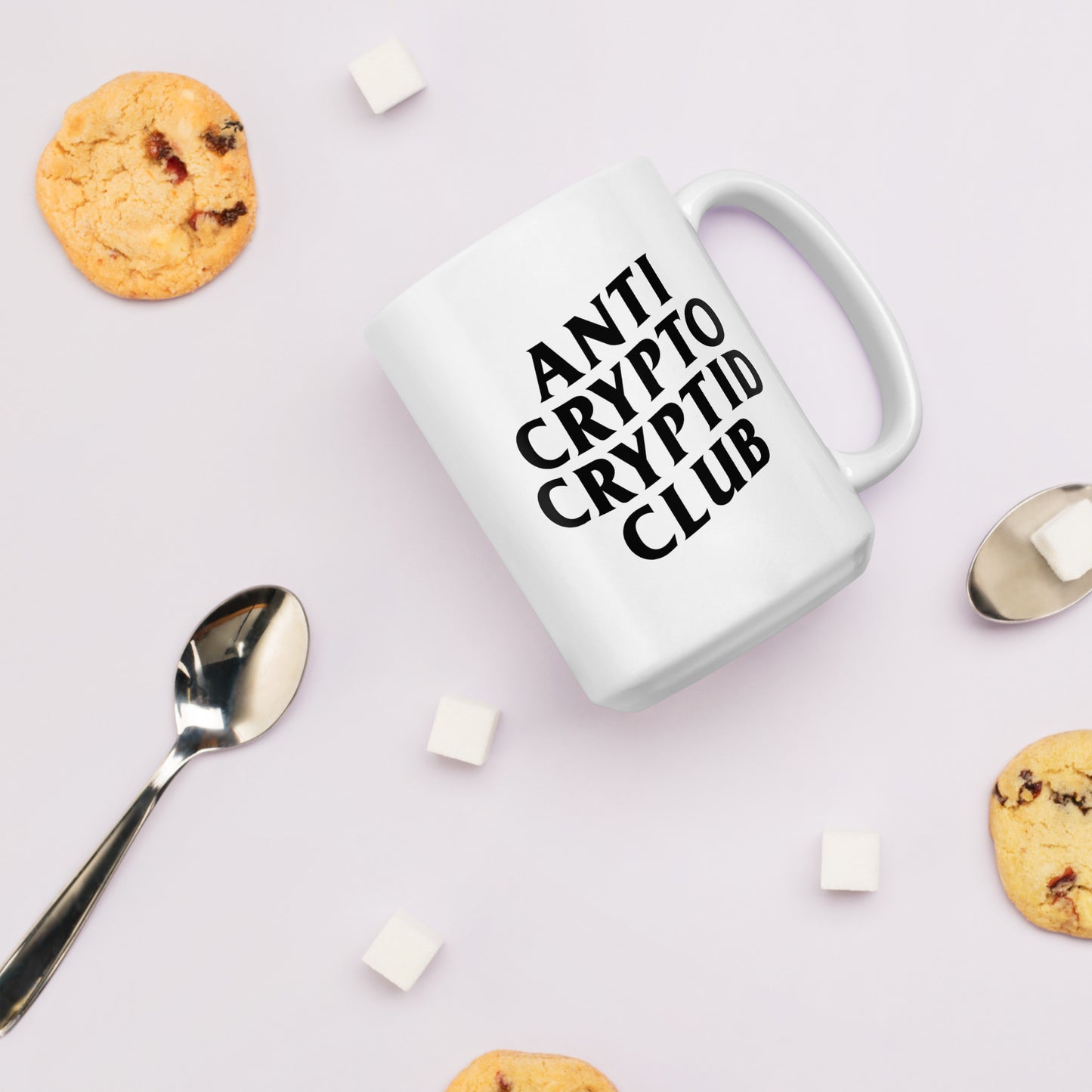 Mothman - Anti Crypto Cryptid Club mug