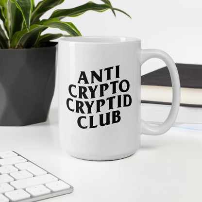 Mothman - Anti Crypto Cryptid Club mug